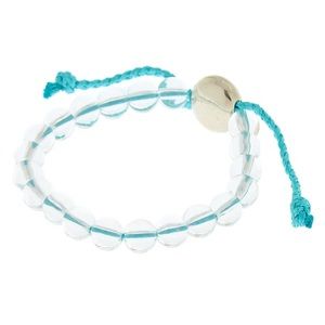 Clear bead bracelet